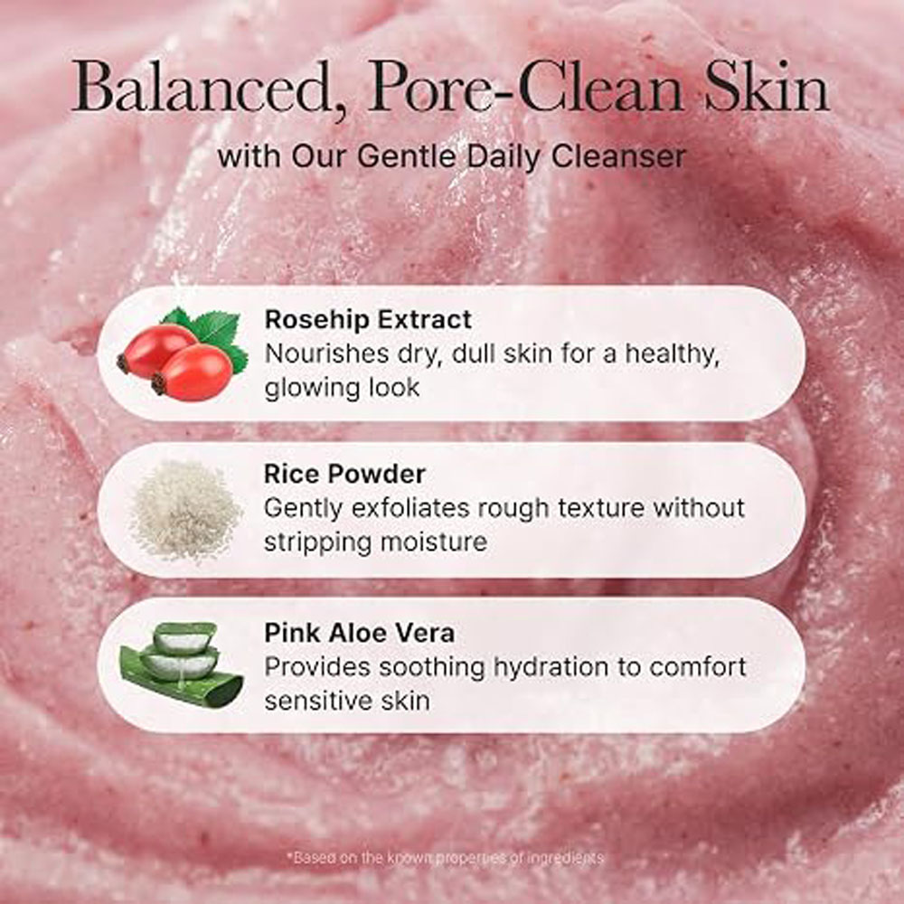 شوینده موچی برنج و رزهیپ آرنسیا حجم 120 گرم Arencia Fresh Rosehip Rice Mochi Cleanser