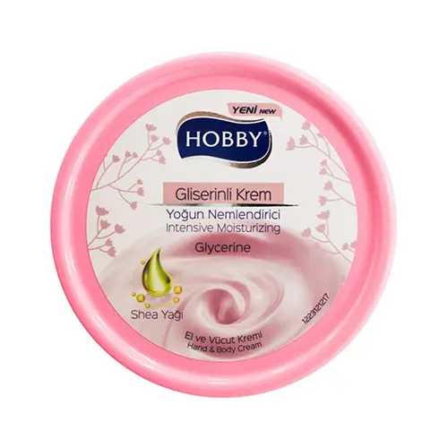 کرم مرطوب کننده گلیسیرین هوبی HOBBY حجم 250 میل